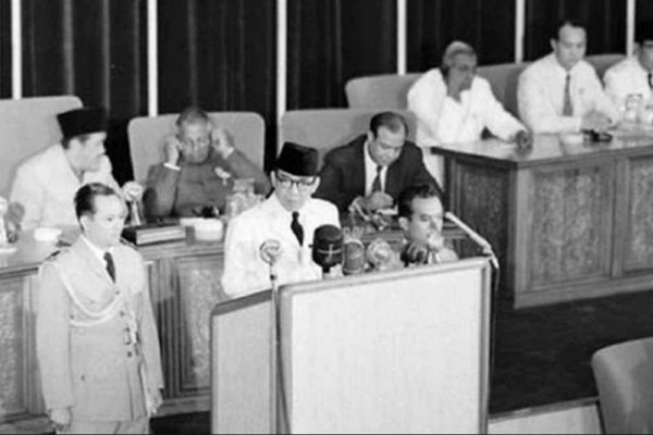 Pidato Presiden Sukarno pada Konferensi Asia Afrika di Bandung, 1955