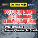 Uji Pengetahuanmu! 100 Soal Kuis Doa & Adab Turun Hujan, Lengkap Sesuai Sunnah Nabi