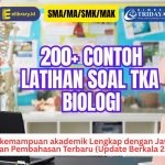 200 Soal Latihan TKA Biologi SMA/MA/SMK/MAK Terbaru 2025 Lengkap dengan Jawaban & Pembahasan (Update Berkala)