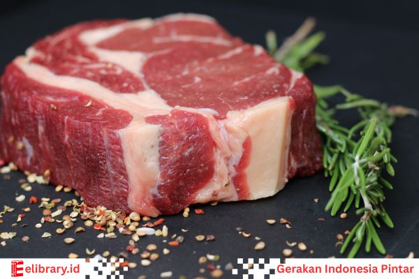 Daging sapi mentah