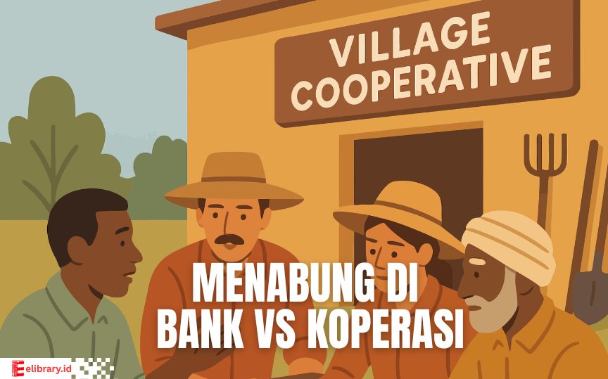 Perbedaan menabung di bank dan koperasi