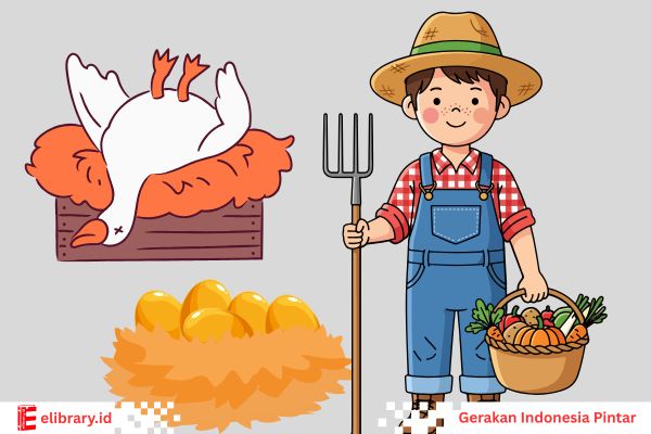 Petani menyembelih angsa ajaib bertelur emas