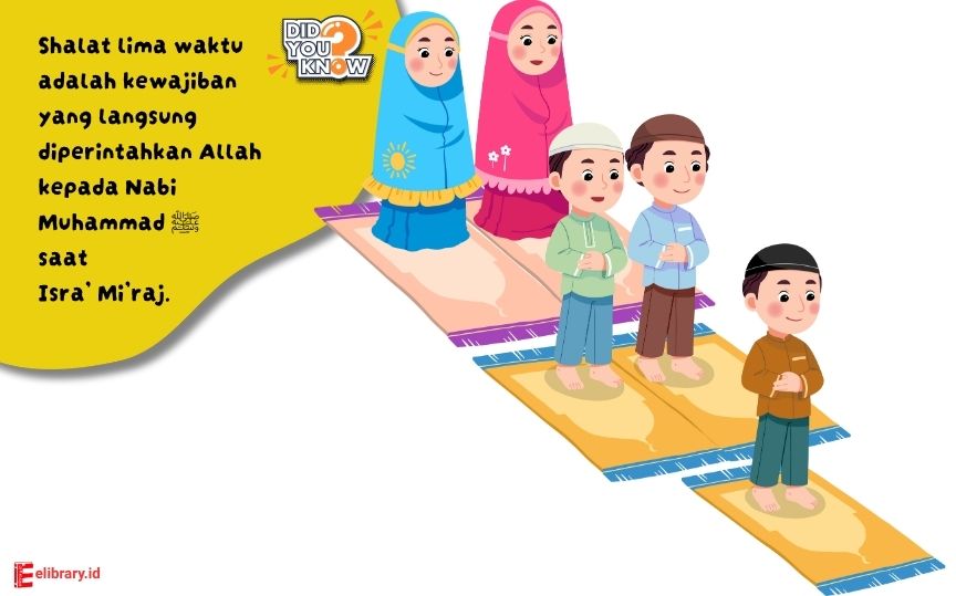 Anak Muslim melaksanakan shalat.