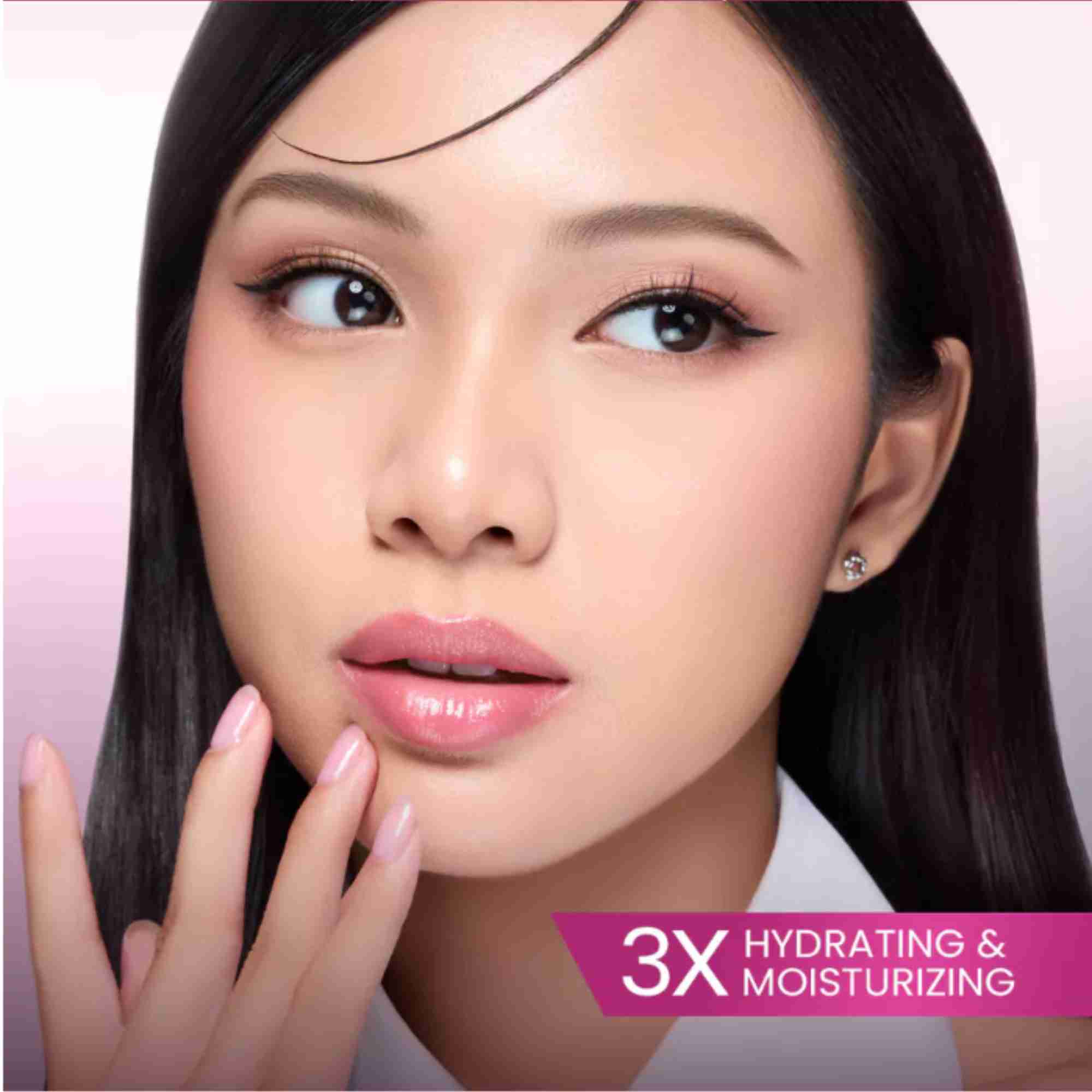 Hanasui Next Level Butter Balm - Color Butter Balm Tinted Lip Balm Melembabkan & Mencerahkan Bibir Lightweight & Cover Bibir