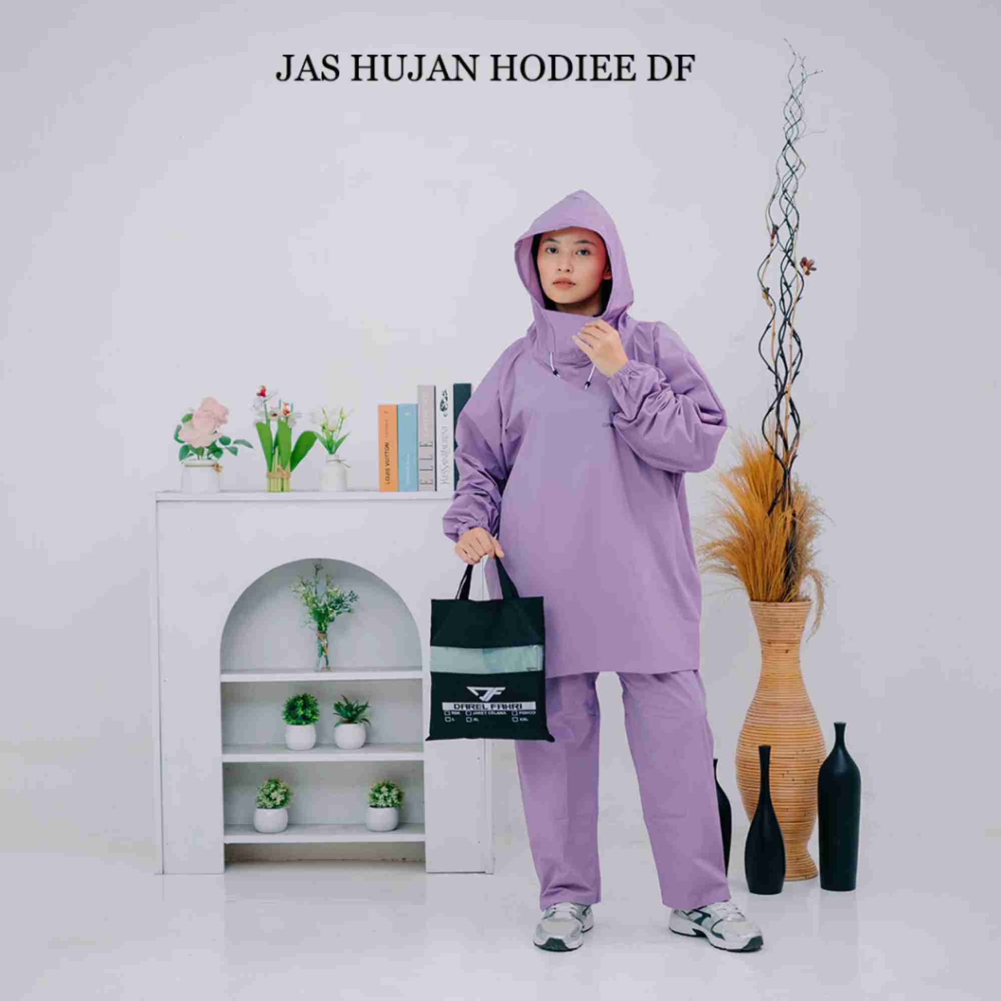 JAS HUJAN HOODIE PRIA WANITA TERBARU DARI DAREL FAHRI