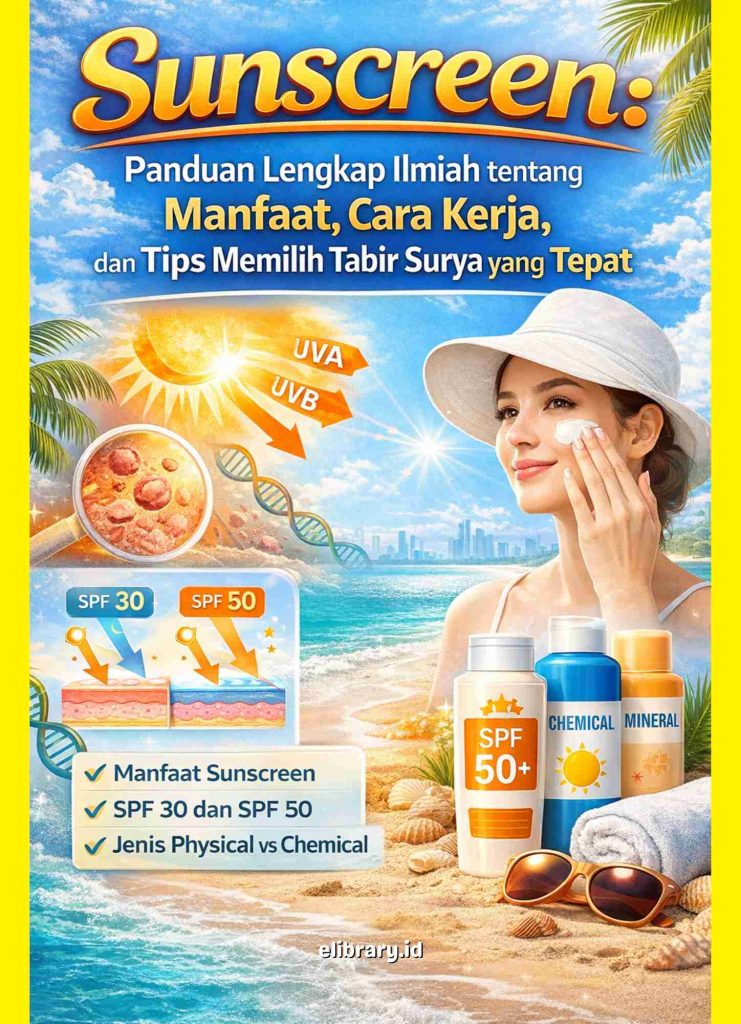Sunscreen Panduan Lengkap Ilmiah tentang Manfaat, Cara Kerja, Perawatan Kulit, dan Tips Memilih Tabir Surya yang Tepat