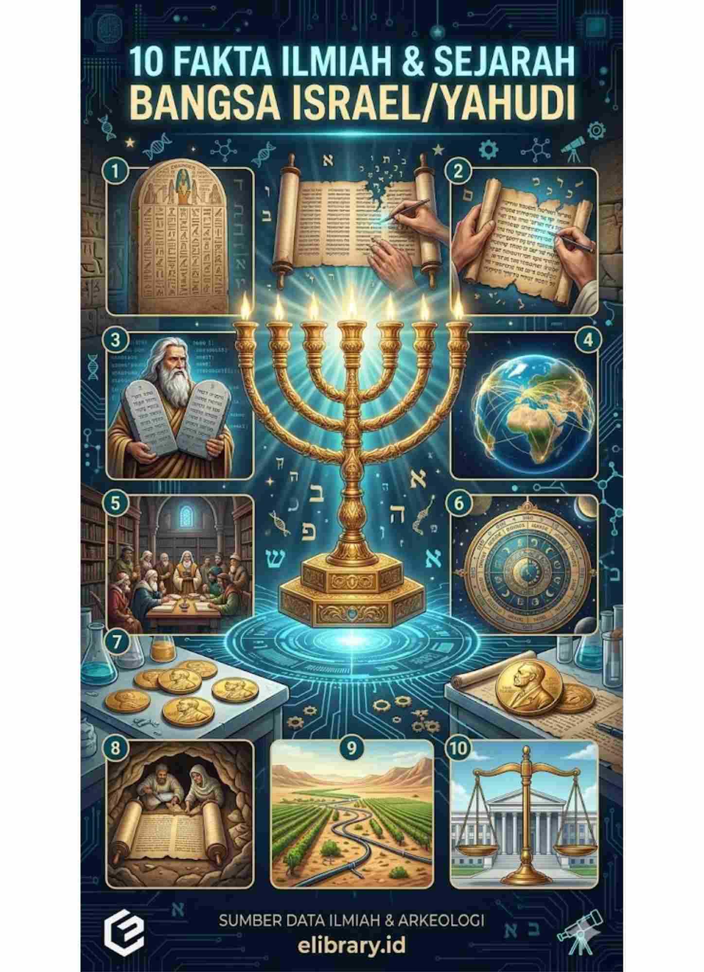 10 Fakta Ilmiah dan Sejarah Bangsa IsraelYahudi (1)