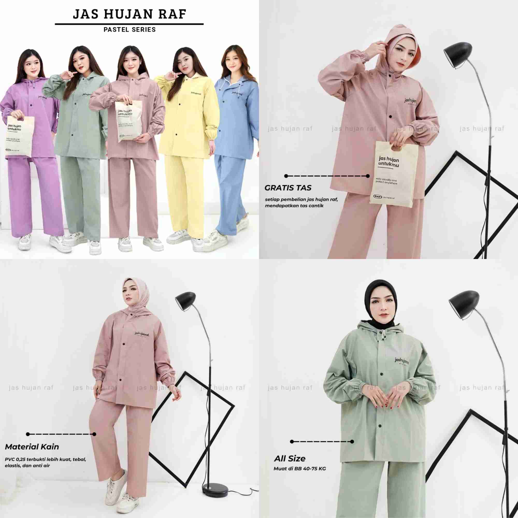 Jas Hujan RAF Woodie Waterproof