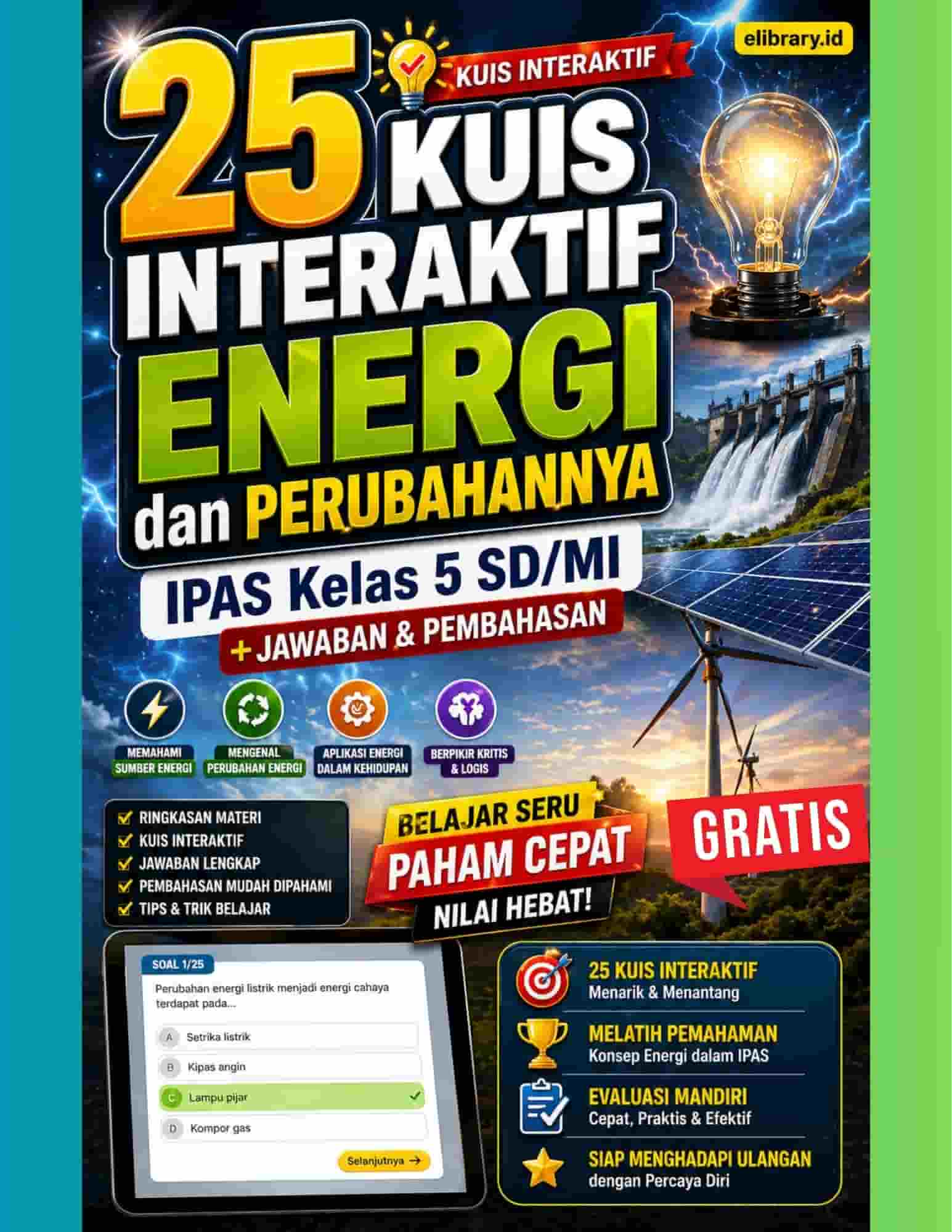 Kuis Interaktif Energi IPAS Kelas 5
