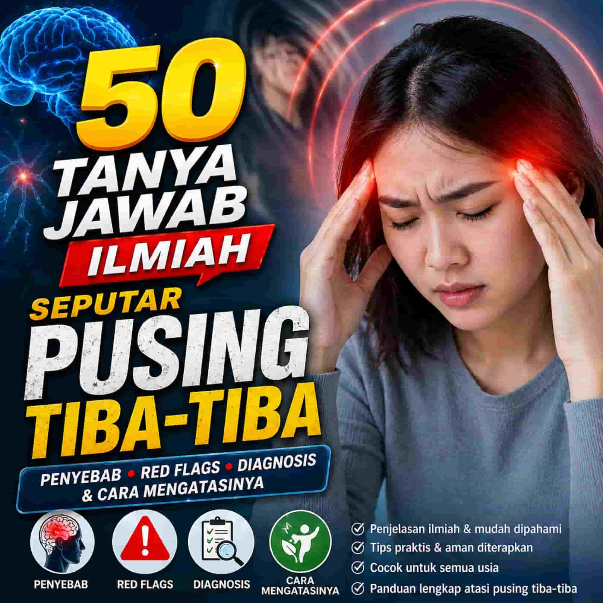 50 Tanya Jawab Ilmiah Seputar Pusing Tiba-Tiba (1)