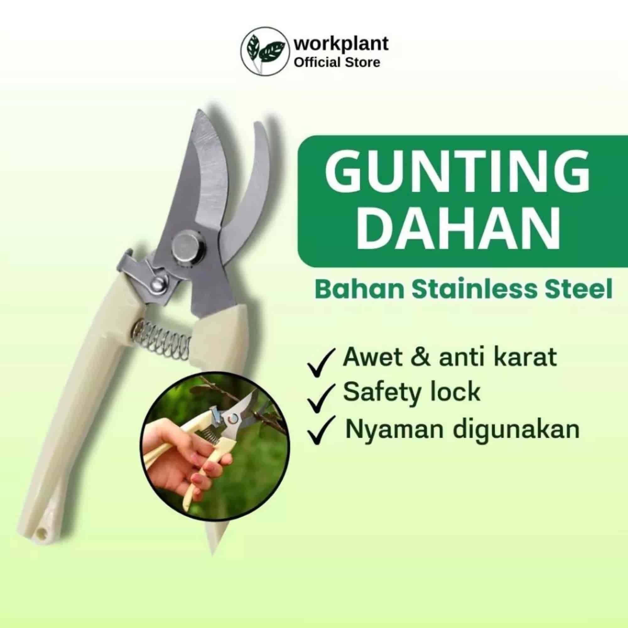 Gunting Dahan Stainless Steel