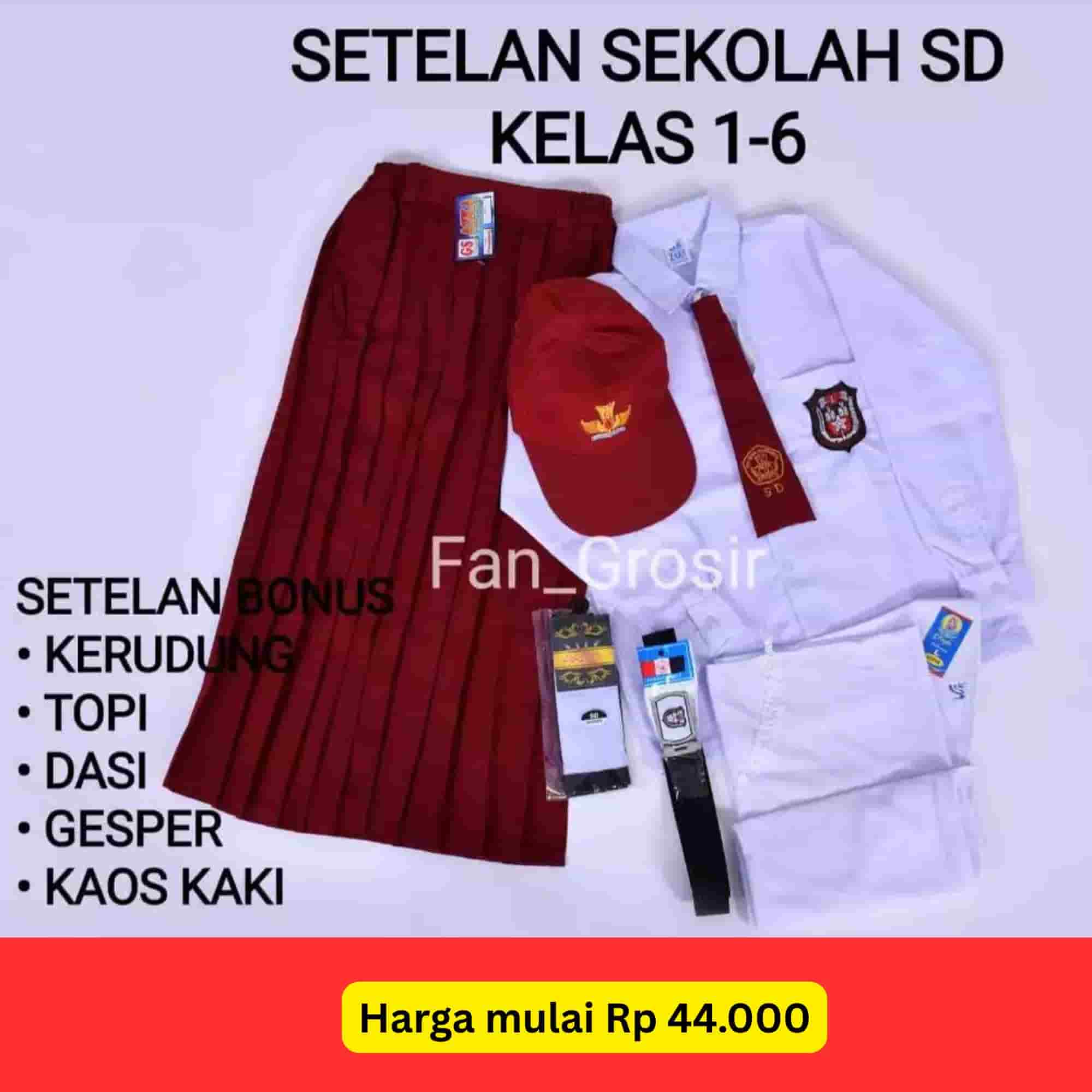 Seragam Sekolah SD Anak Laki-Laki