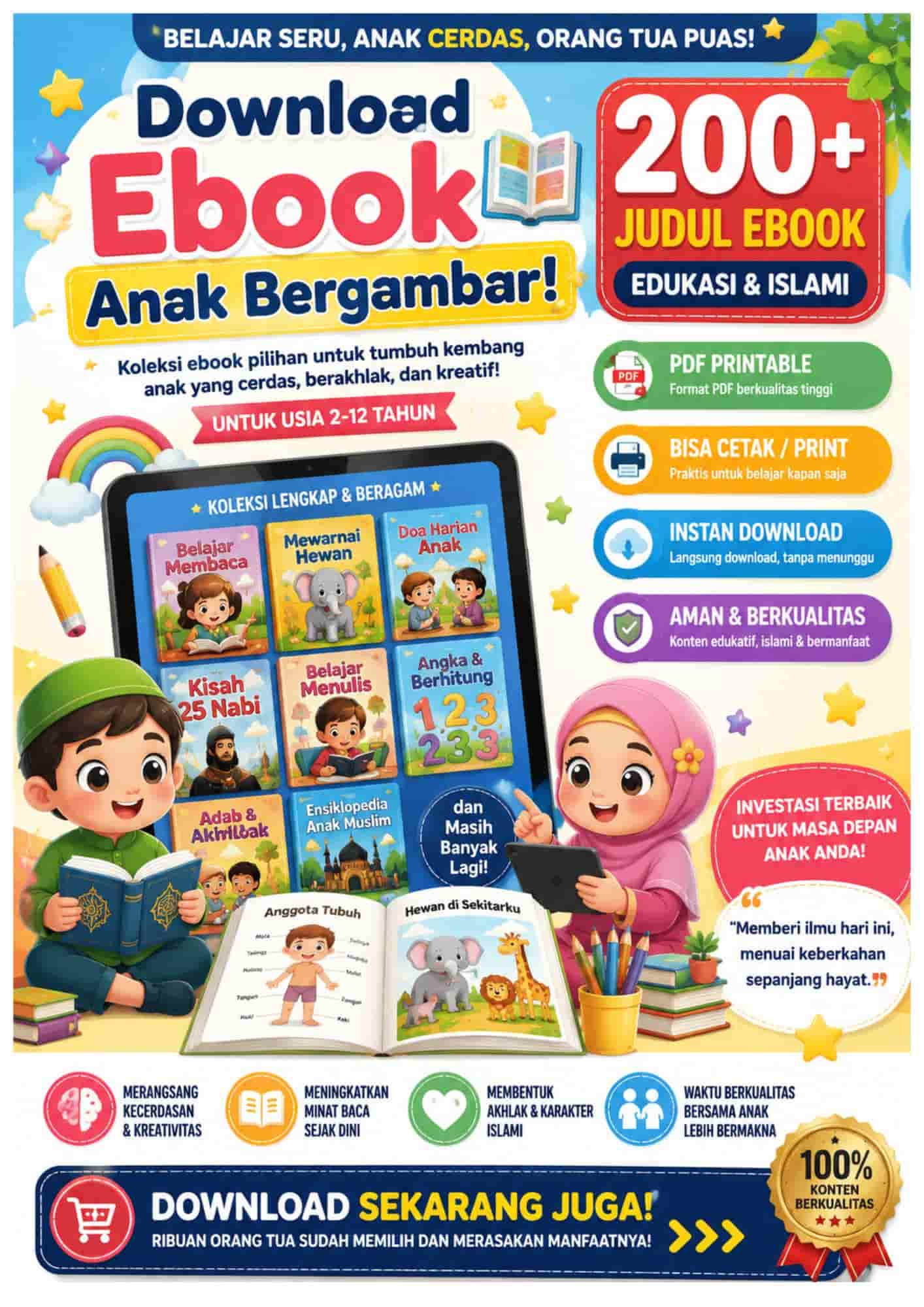 Download Ebook Anak Bergambar