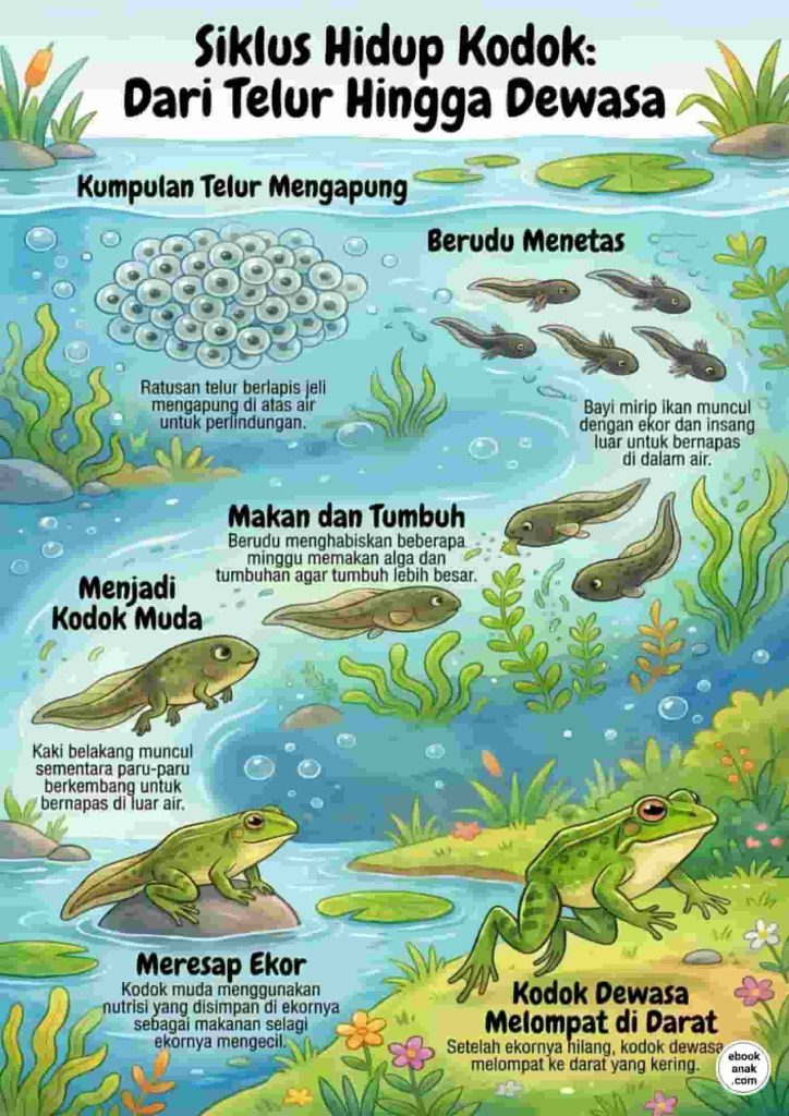 Siklus Hidup Kodok Dari Telur Hingga Dewasa (1)