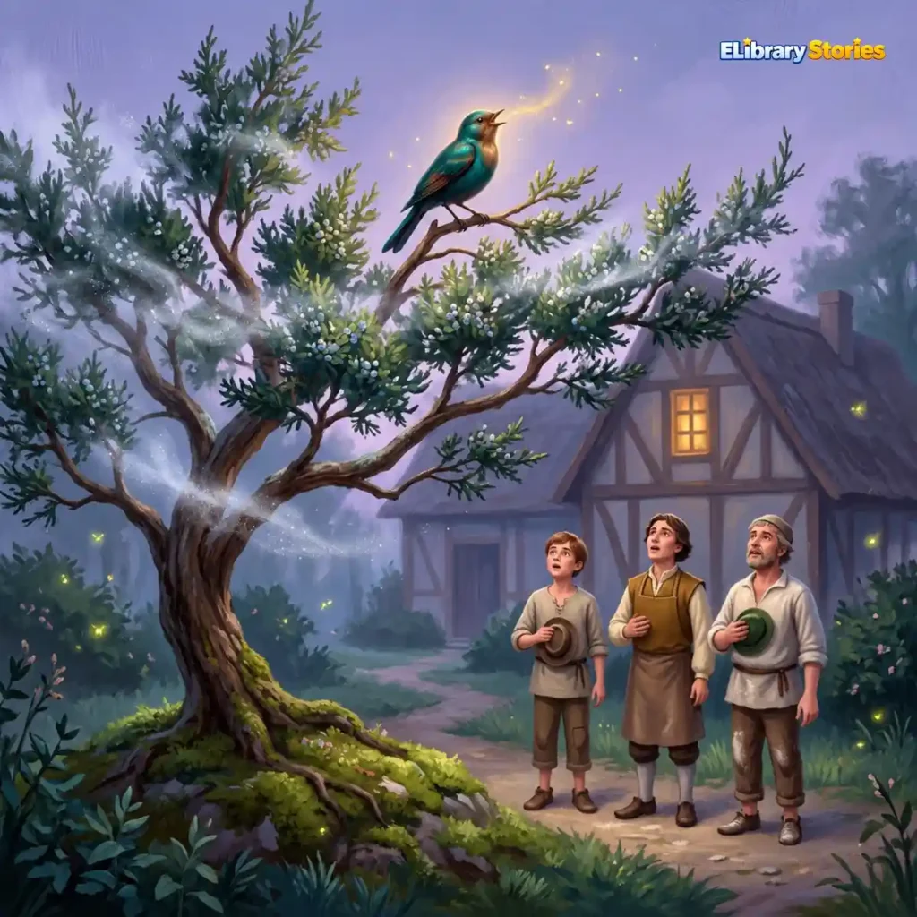 Pohon Juniper (The Juniper Tree) – Dongeng Klasik Penuh Misteri | ELibrary Stories