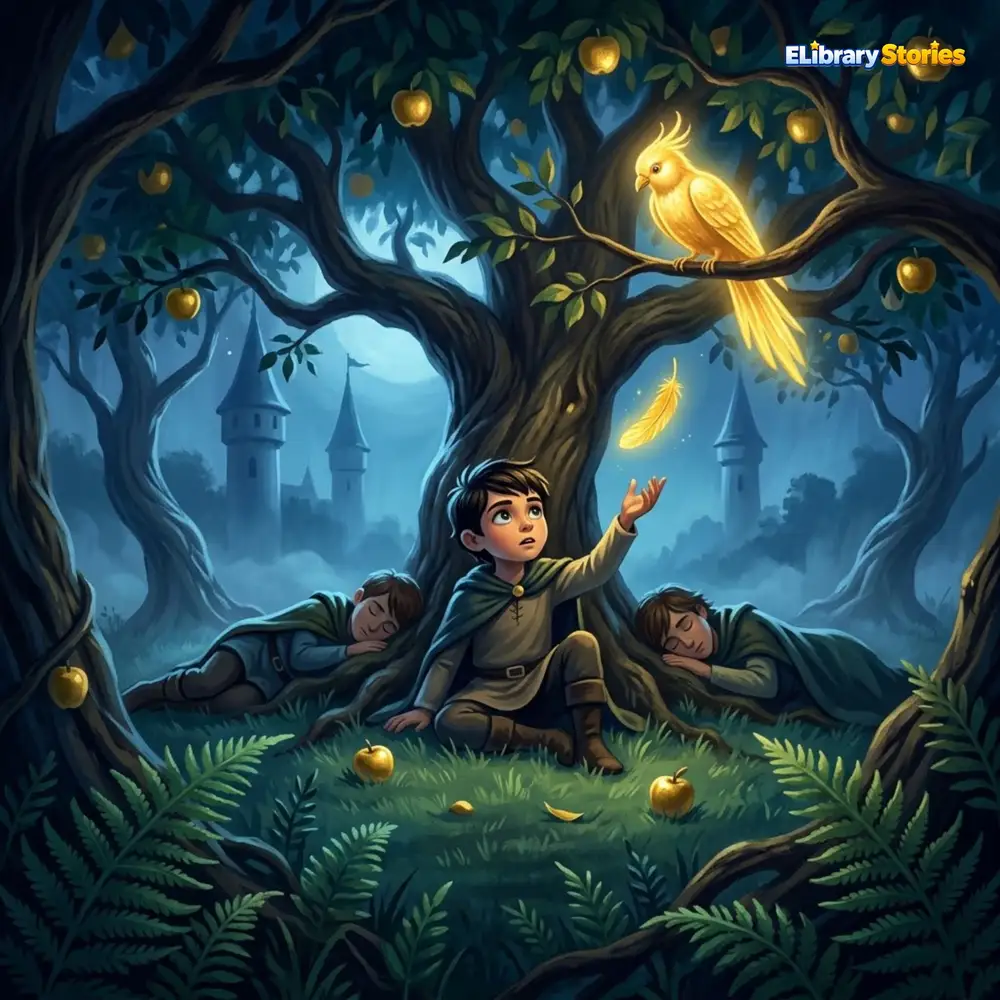 Burung Emas (The Golden Bird) – Dongeng Klasik tentang Keberanian | ELibrary Stories