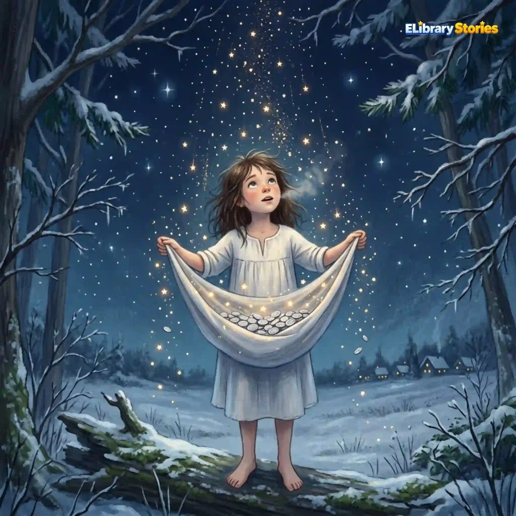 Uang Bintang (Sterntaler) – Dongeng Klasik tentang Kebaikan Hati | ELibrary Stories
