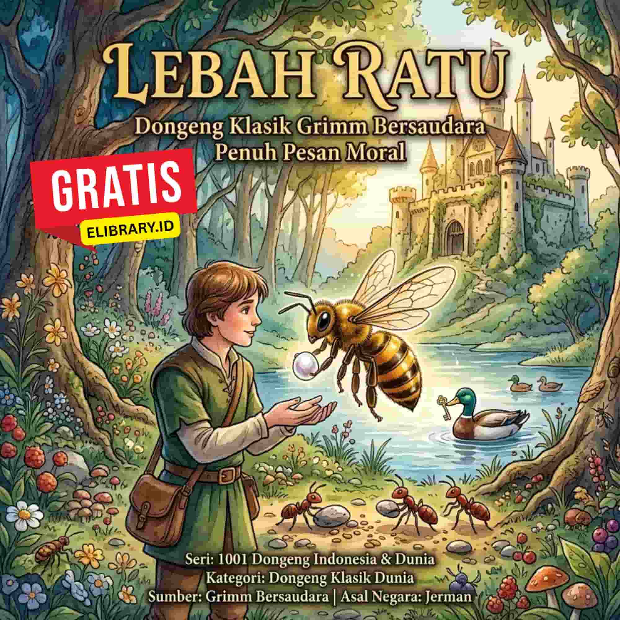 Lebah Ratu Dongeng Klasik Grimm Bersaudara Penuh Pesan Moral (1)