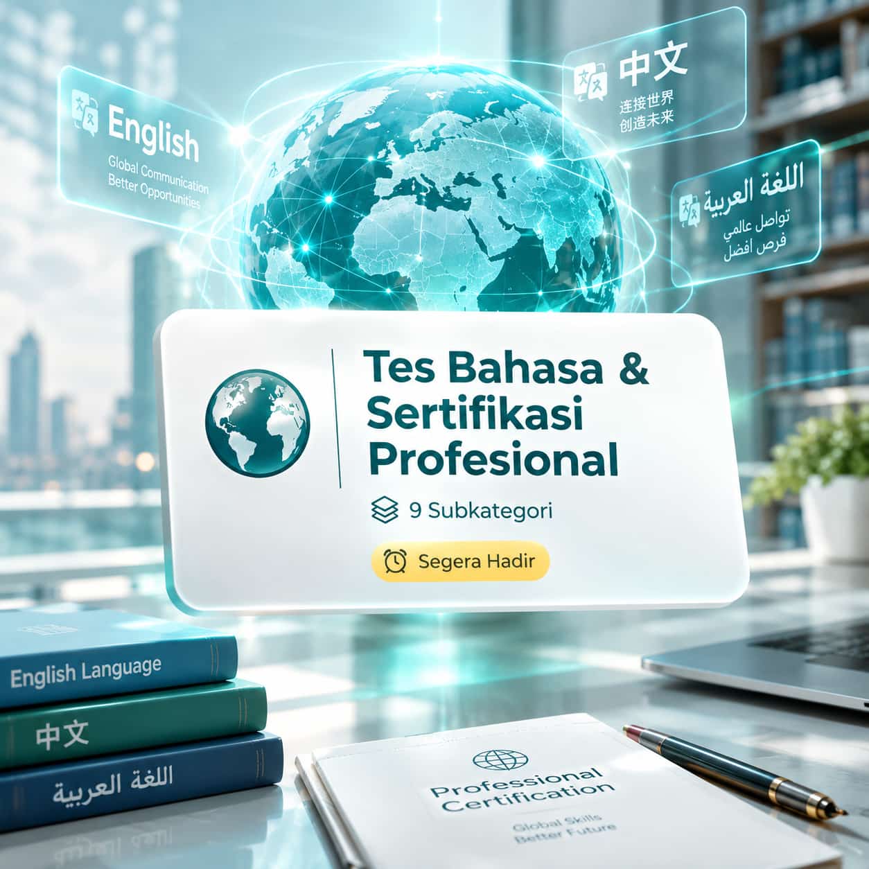 Tes Bahasa dan Sertifikasi Profesional